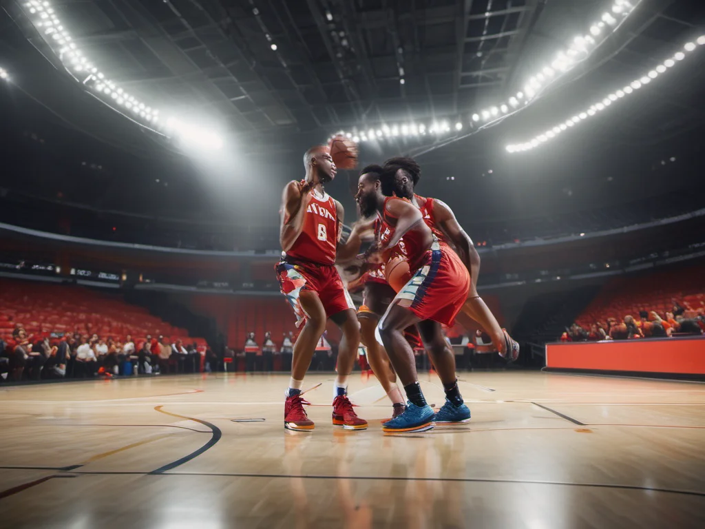 赛场投篮瞬间克拉克森NBA